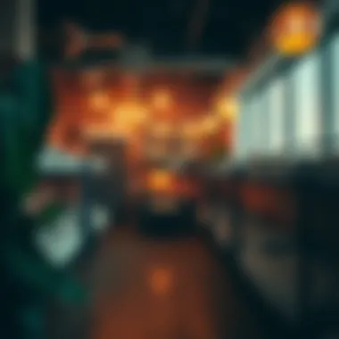 Vibrant Hostel Interior Vibrant hostel interior with shared spaces