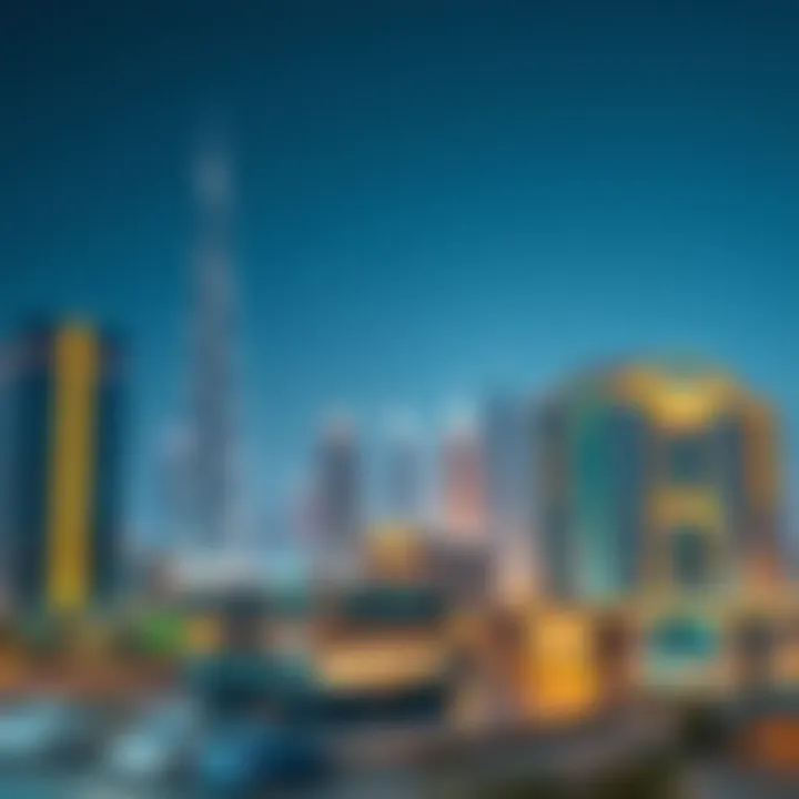 Modern Architecture of Al Dana 1 Stunning skyline of Al Dana 1 showcasing modern architecture