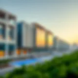 Architectural Marvel of Aldar Dubai Haven Stunning architectural view of Aldar Dubai Haven showcasing modern design