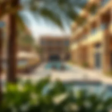 Vibrant community amenities in Amwaj