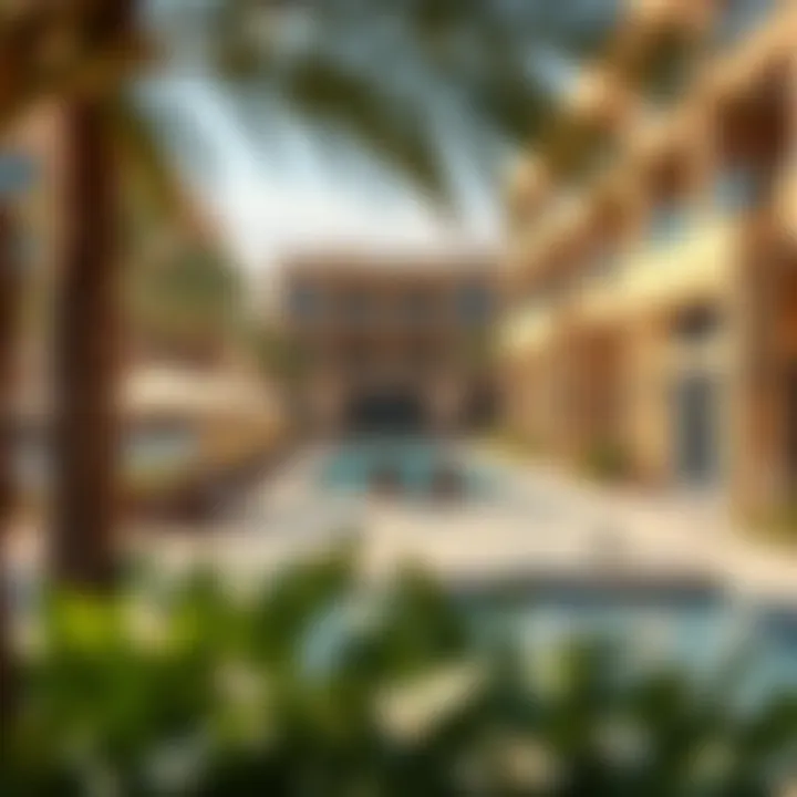 Vibrant community amenities in Amwaj