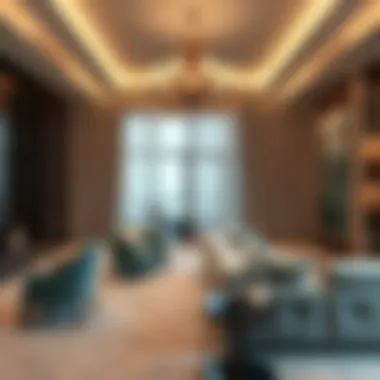 Elegance Inside Atria Residences Stunning interior design of a living space at Atria Residences