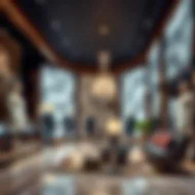 Luxurious Cavalli Couture designs showcased in a Dubai boutique