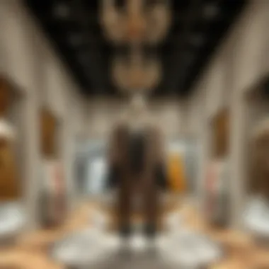 Exclusive Cavalli Couture collection displayed in a high-end Dubai gallery