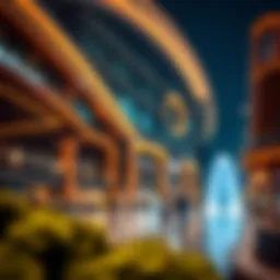 Stunning architectural design of City Walk Dubai