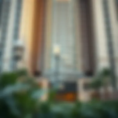 Luxurious residential units in Bay Square highlighting upscale living options