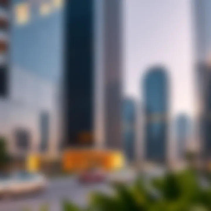 Modern office spaces in Bay Square reflecting Dubai's dynamic business environment