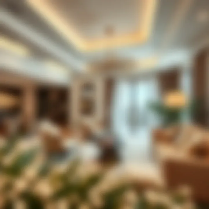 Luxurious interior design of a Deyaar Jannat residence