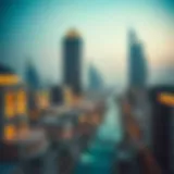 Majestic skyline view of Deyaar Jannat in Dubai