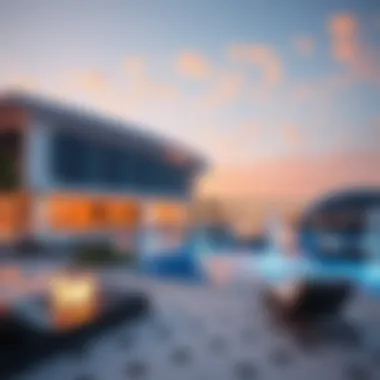 Architectural rendering of Dream Island’s innovative structures