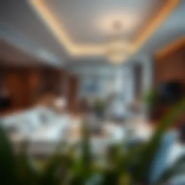 Sophisticated Interiors of Elora Emaar Elegant interior design of a living space in Elora Emaar