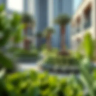 Serenity in the Gardens of Elora Emaar Lush green surroundings and landscaped gardens at Elora Emaar