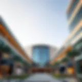 Architectural marvel of a new Dubai shopping mall