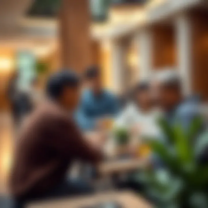 Community Engagement at Equiti Residence Happy residents enjoying community space at Equiti Residence