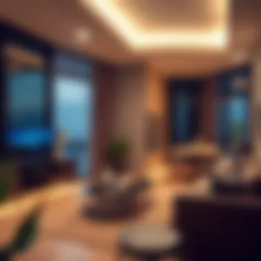 Modern 1 BHK living space in Liwan