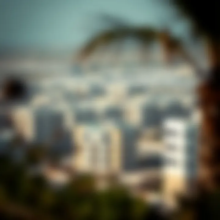 Panoramic view of Al Nahda showcasing residential buildings