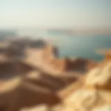 A stunning view of Al Shuaibah's landscape showcasing its unique geographical features