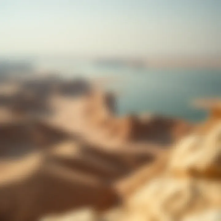 A stunning view of Al Shuaibah's landscape showcasing its unique geographical features