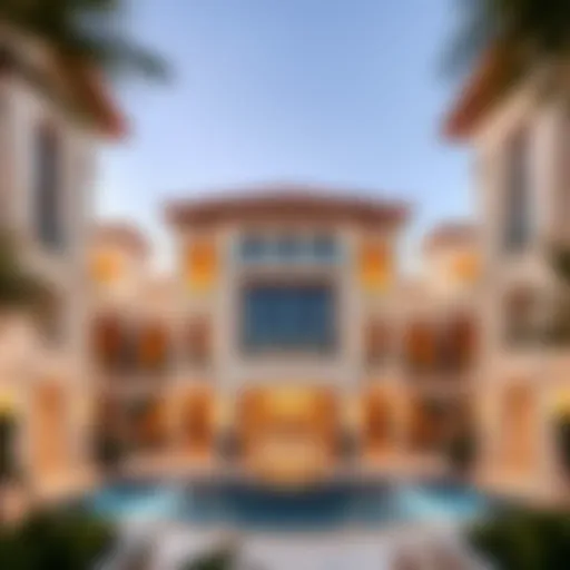 Stunning Architecture of Azizi Mina Luxurious exterior view of Azizi Mina