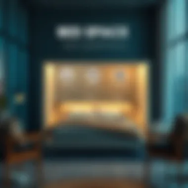 Bed Space Trends Infographic Infographic depicting bed space trends along Sheikh Zayed Road.