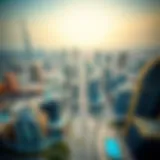 Aerial view of برجمان showcasing its dynamic urban landscape