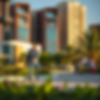 Vibrant community lifestyle at Damac Hills