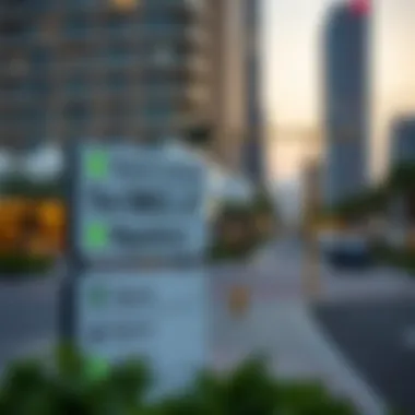 Understanding Regulations in DMCC JLT Regulatory signage at DMCC JLT