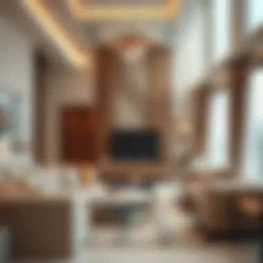 Luxurious apartment interior highlighting investment potential