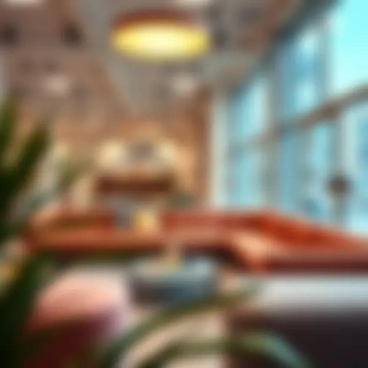 IKEA sofa options in a vibrant Dubai showroom