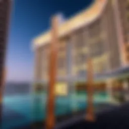 Stunning architectural design of Jannah Hotel