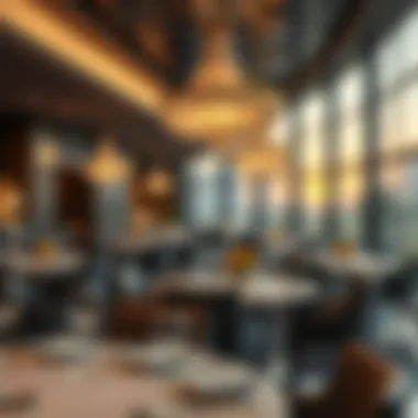 Elegant fine dining experience with exquisite dishes