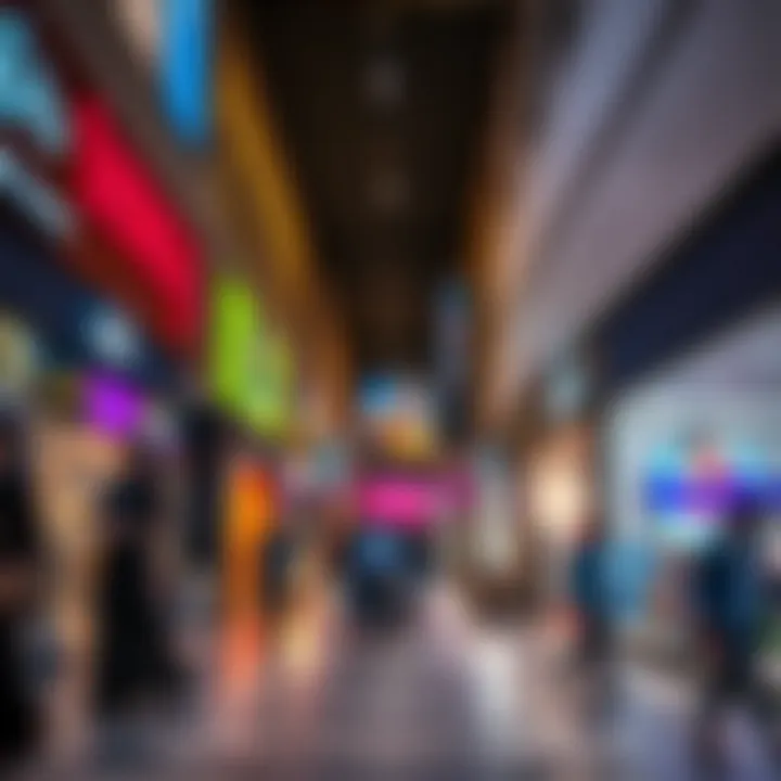 Vibrant Retail Spaces at مدينة مول Vibrant retail spaces within مدينة مول bustling with activity
