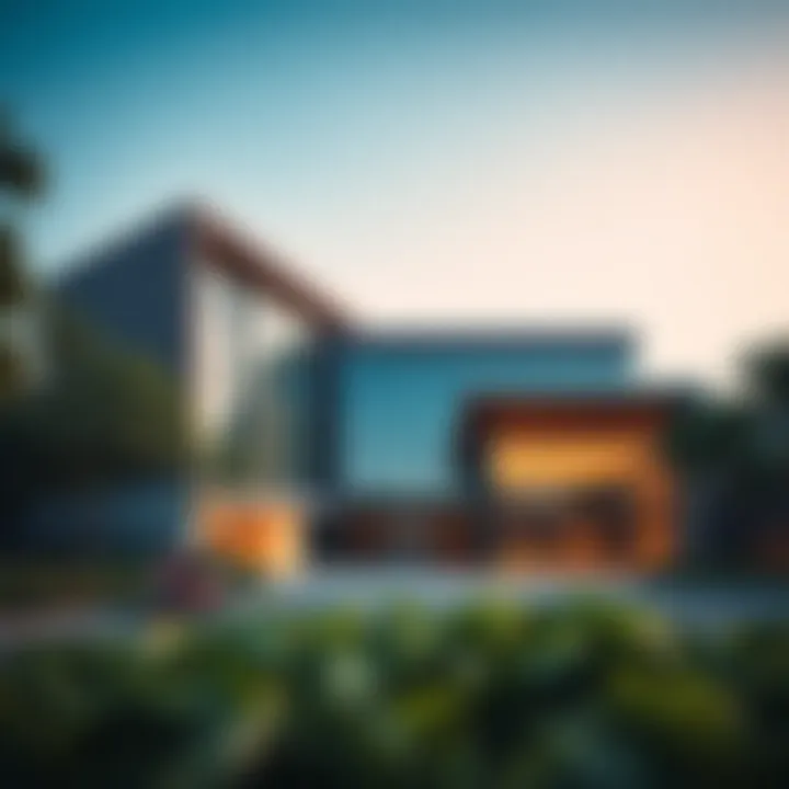 Community Center in District One Modern architecture of the community center in District One