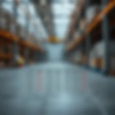 A comparison chart of warehouse rental prices in Dubai