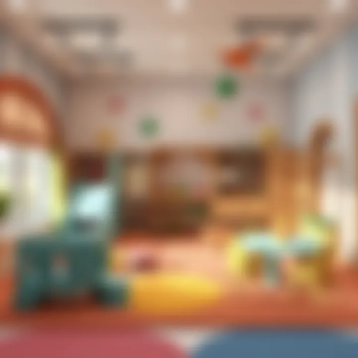 Creative Play Space Play area designed for early childhood development