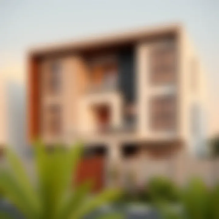 Architectural rendering of a modern off-plan property