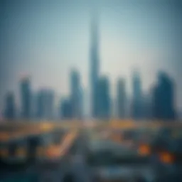 Stunning skyline of Dubai showcasing off-plan developments