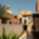 Scenic view of Dubai's oldest district showcasing traditional architecture