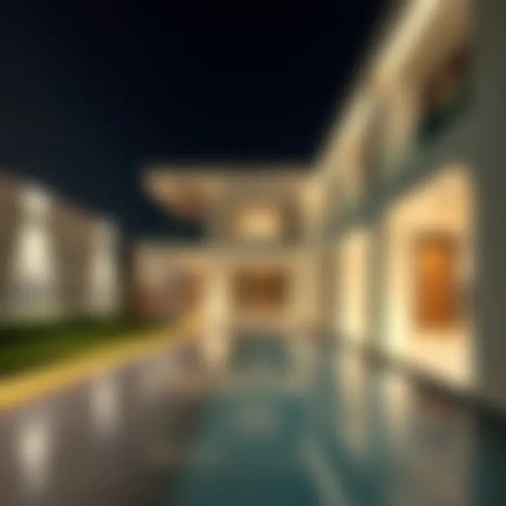 High-end villa in Dubai's exclusive neighborhood