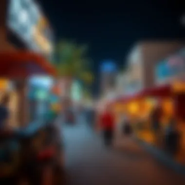 Vibrant lifestyle in Dubai's upscale areas