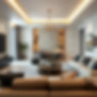 Luxury Room Interior Luxurious room interior in a Business Bay rental