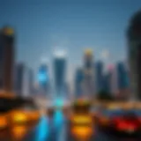 Stunning skyline of Business Bay showcasing modern architecture