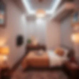 Cozy small room interior in Mussafah