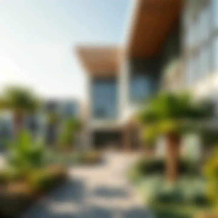 Architectural design of Green Planet Dubai emphasizing sustainable features