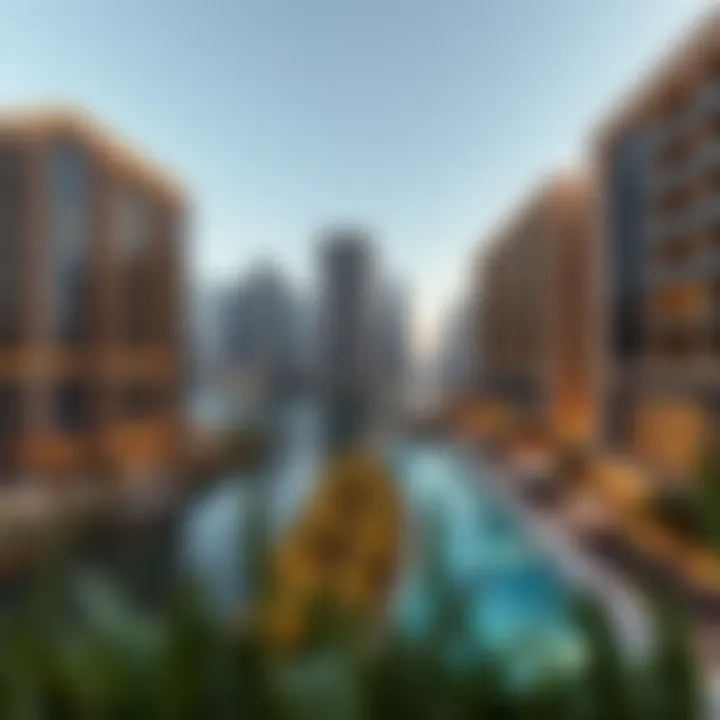 Luxury apartments overlooking the serene lakes in Jumeirah Lakes Towers