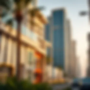 Vibrant Neighborhood Around Nopoli Tower Vibrant neighborhood around Nopoli Tower