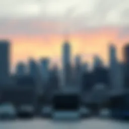 Stunning skyline showcasing modern architectural marvels