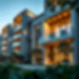 Exterior view of Vista by Prestige One showcasing architectural design