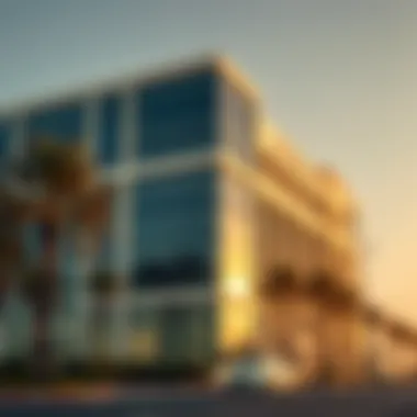 Government building representing policies affecting real estate