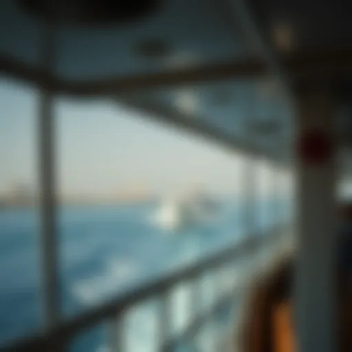Ferry navigating the waters between Sharjah and Dubai